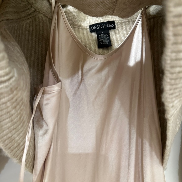 🦢 Anthropologie Mare Mare Twofer Satin Slip Dress and Sweater Set - Picture 10 of 10